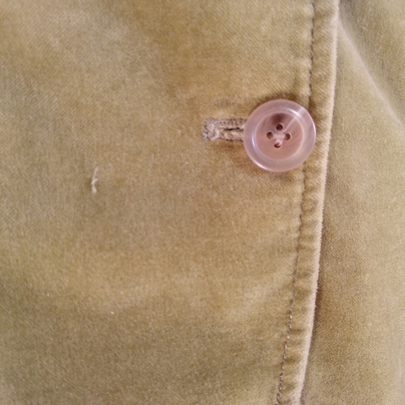 J. CREW Green Velvet Jacket - Picture 7 of 11